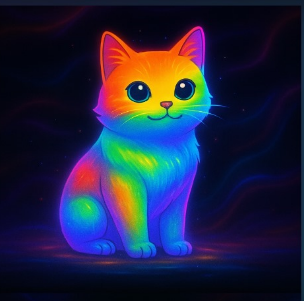 Rainbow Cat